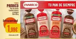 Masymas Panrico - pan de molde familiar blanco integral oferta