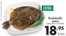 Supermercados Lupa Extra rodaballo oferta