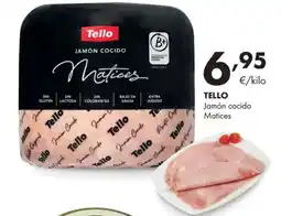 Supermercados Lupa Tello jamón cocido matices oferta