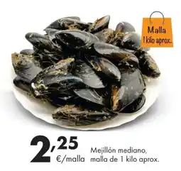 Supermercados Lupa Mejillón mediano oferta