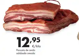 Supermercados Lupa Panceta de cerdo adobada oreada oferta