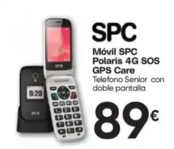 Hiper FROIZ SPC Móvil SPC Polaris 4G SOS GPS Care Telefono Senior con doble pantalla oferta