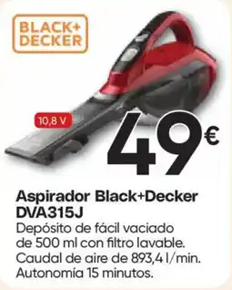 Hiper FROIZ Black+Decker aspirador DVA315J oferta