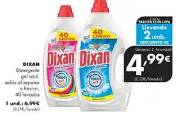 Supermercados Lupa Dixan Detergente gel azul oferta
