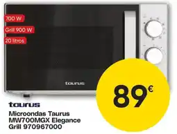 Hiper FROIZ Taurus microondas taurus mw700mgx elegance oferta
