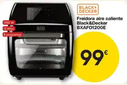 Hiper FROIZ Black&Decker freidora aire caliente BXAFO1200E oferta
