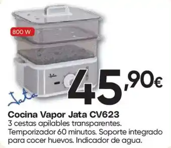 Jata cocina vapor cv623