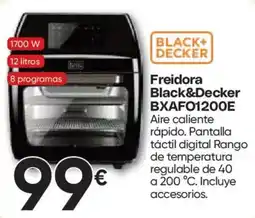 Hiper FROIZ Black&Decker freidora BXAFO1200E oferta