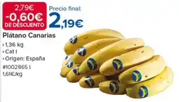 Costco Plátano Canarias oferta