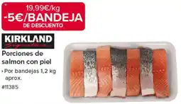 Costco Kirkland Signature porciones de salmon con piel oferta