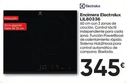 Hiper FROIZ Electrolux encimera LIL60336 oferta