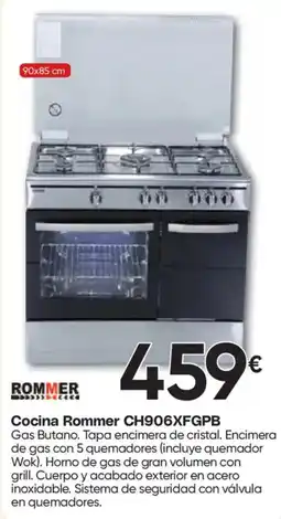 Hiper FROIZ Rommer cocina CH906XFGPB oferta
