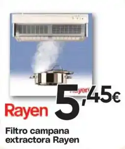 Hiper FROIZ Rayen filtro campana extractora oferta