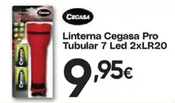 Hiper FROIZ Cegasa linterna cegasa pro tubular 7 led 2xlr20 oferta