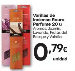 Hiper FROIZ Varillas de Incienso Rourea Perfume oferta