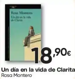 Hiper FROIZ Rosa Montero un día en la vida de Clarita oferta