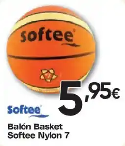 Hiper FROIZ Softee balón basket softee nylon 7 oferta