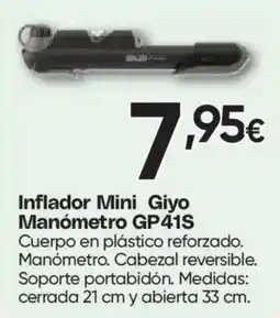 Hiper FROIZ Giyo Inflador Mini Manómetro GP41S oferta