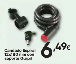 Hiper FROIZ Candado Espiral oferta