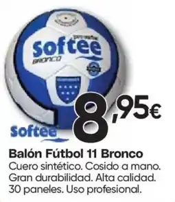 Hiper FROIZ Softee Balón Fútbol 11 Bronco oferta