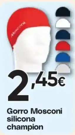 Hiper FROIZ Gorro Mosconi silicona champion oferta