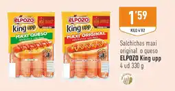 Supermercados Deza elpozo king upp salchichas cocidas oferta