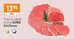 Supermercados Deza Elpozo filetes de redondo de añojo ExtraTiernos oferta
