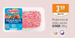 Supermercados Deza Elpozo picada mixta de cerdo y vacuno oferta