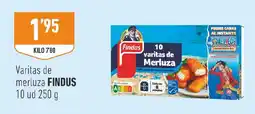 Supermercados Deza Findus varitas de merluza oferta