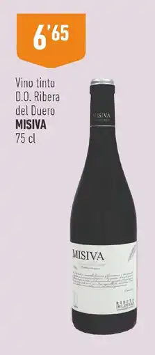 Supermercados Deza Misiva vino tinto oferta