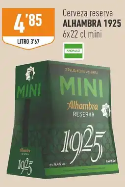 Supermercados Deza Alhambra reserva 1925 oferta