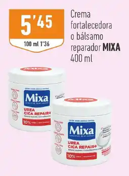 Supermercados Deza Mixa crema fortalecedora o bálsamo reparador oferta
