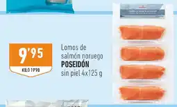 Supermercados Deza Poseidón lomos de salmón noruego oferta
