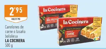 La Cocinera canelones de carne o lasaña boloñesa