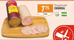 Supermercados Deza Crismona chopped pork oferta