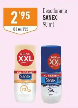 Supermercados Deza Sanex desodorante oferta