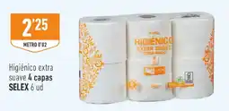 Supermercados Deza Selex higiénico extra suave oferta