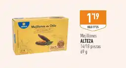 Supermercados Deza Alteza mejillones de chile en escabeche oferta