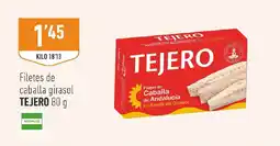 Supermercados Deza Tejero filetes de caballa de andalucía oferta