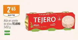 Supermercados Deza Tejero atún en aceite de oliva oferta