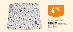 Supermercados Deza Nobleza cama mascota estampada oferta