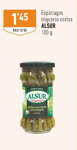 Supermercados Deza Alsur espárragos verdes trigueros cortos oferta