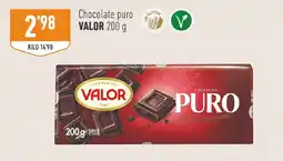 Supermercados Deza Valor chocolate puro oferta