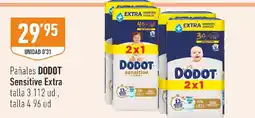 Supermercados Deza Dodot sensitive extra oferta