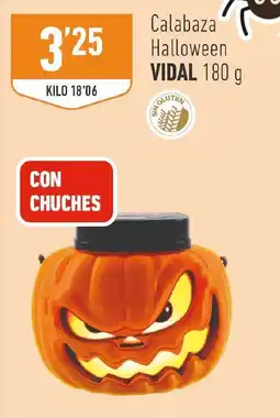 Supermercados Deza Vidal calabaza halloween oferta