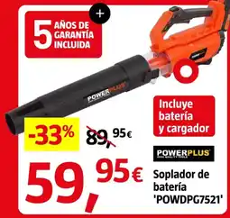 Bauhaus Powerplus sopladors de bateria 'powdpg7521' oferta