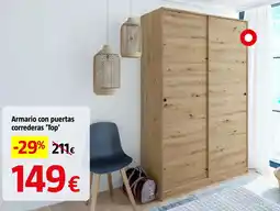 Bauhaus Armario con puertas correderas 'Top' oferta