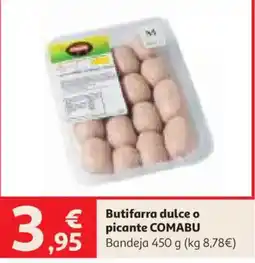 Alcampo Butifarra dulce o picante COMABU oferta