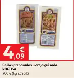 Alcampo Rogusa callos preparados u oreja guisada oferta