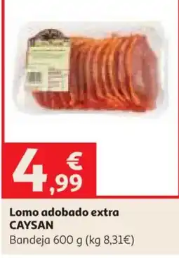 Alcampo Caysan lomo adobado extra oferta